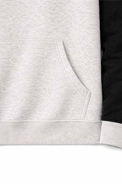 XAPE Unit Crew Raglan Hoodie - Oatmeal Heather/Black