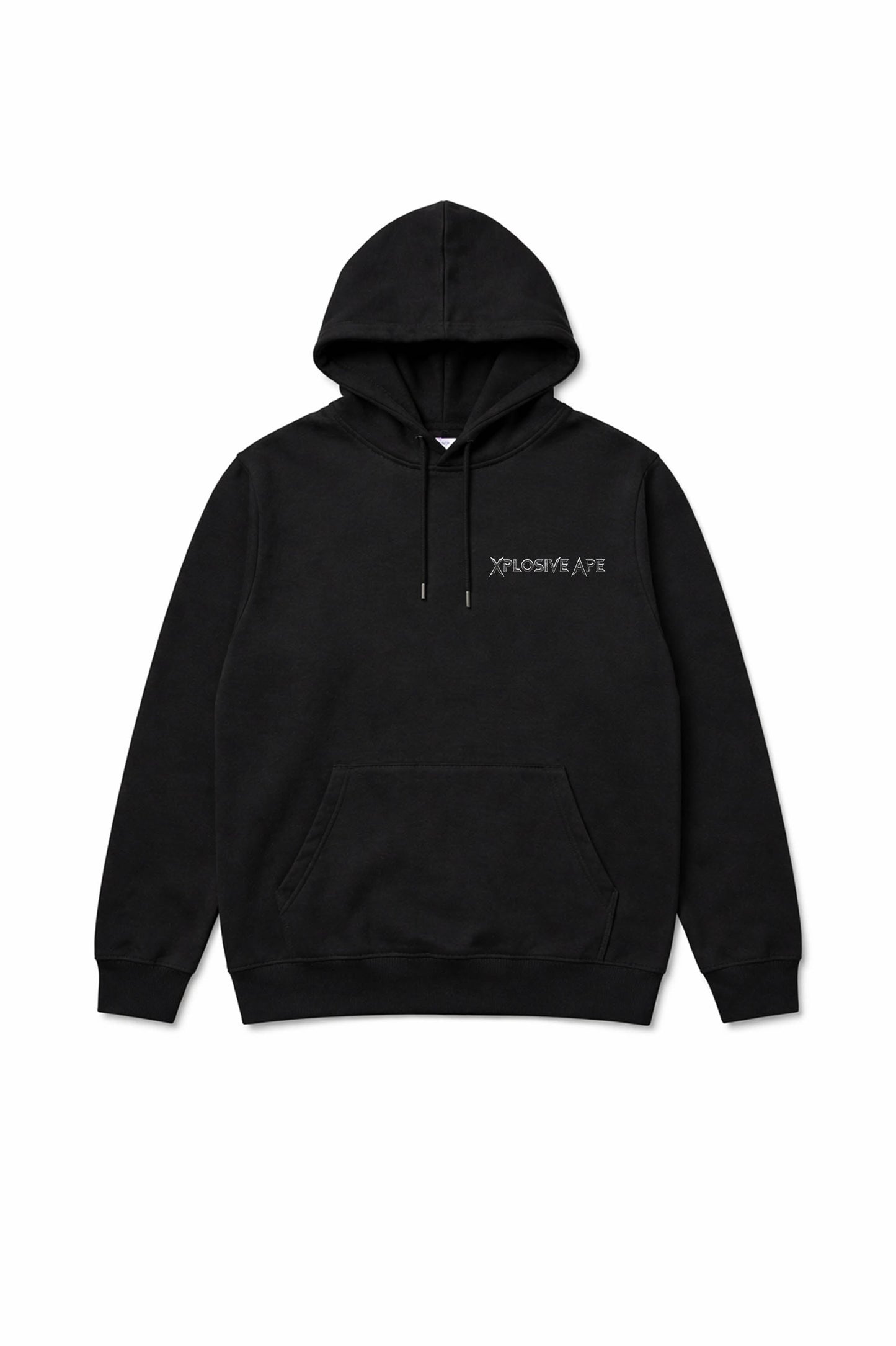 XAPE Warlord Crest String Hoodie - Black