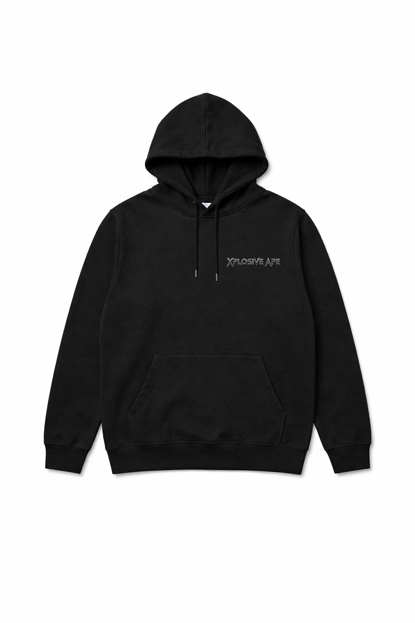 XAPE Warplate Shield String Hoodie - Black