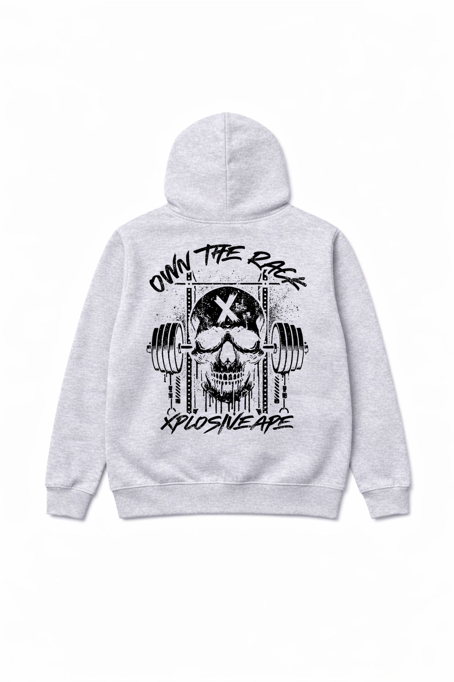 XAPE Wracked Hoodie - Heather Grey