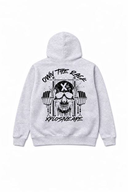 XAPE Wracked Hoodie - Heather Grey