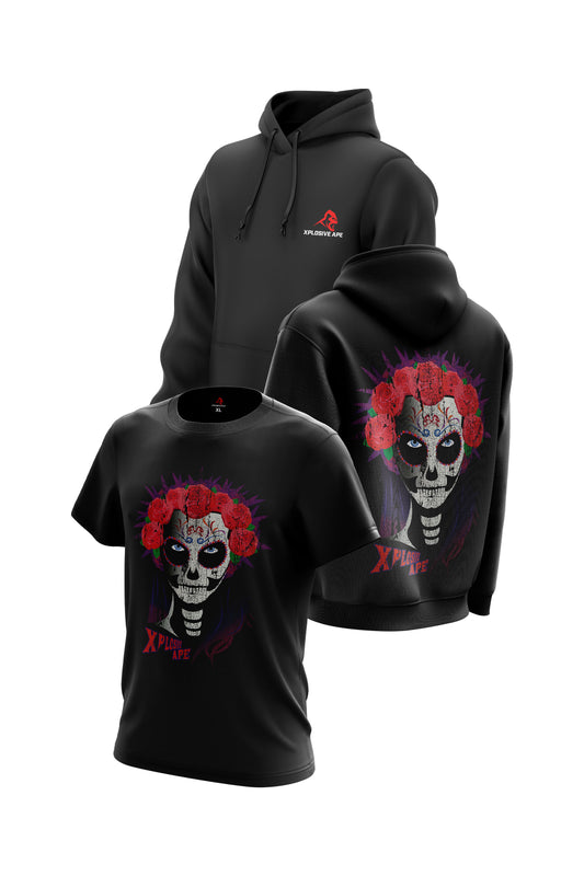 XAPE Day Of Dead Tee  & Hoodie Combo