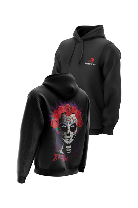 XAPE Day Of Dead Black Hoodie