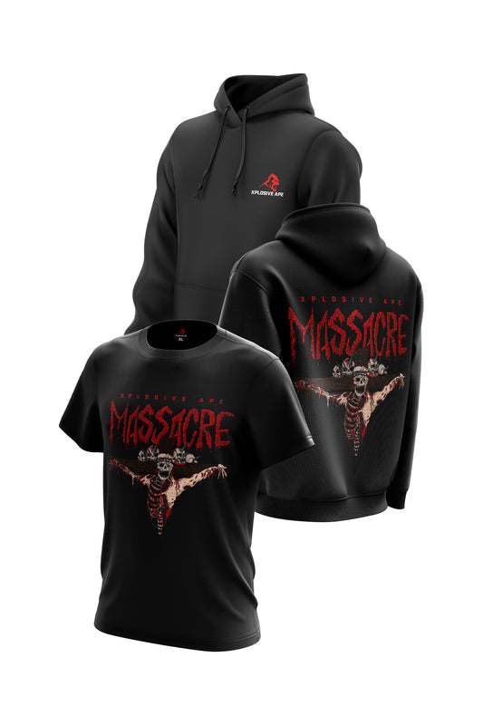 XAPE Massacre Tee  & Hoodie Combo