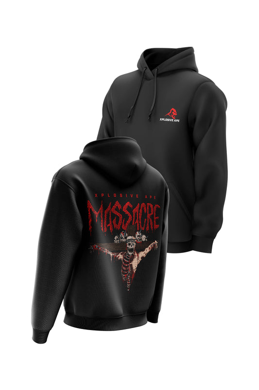 XAPE Massacre Black Hoodie