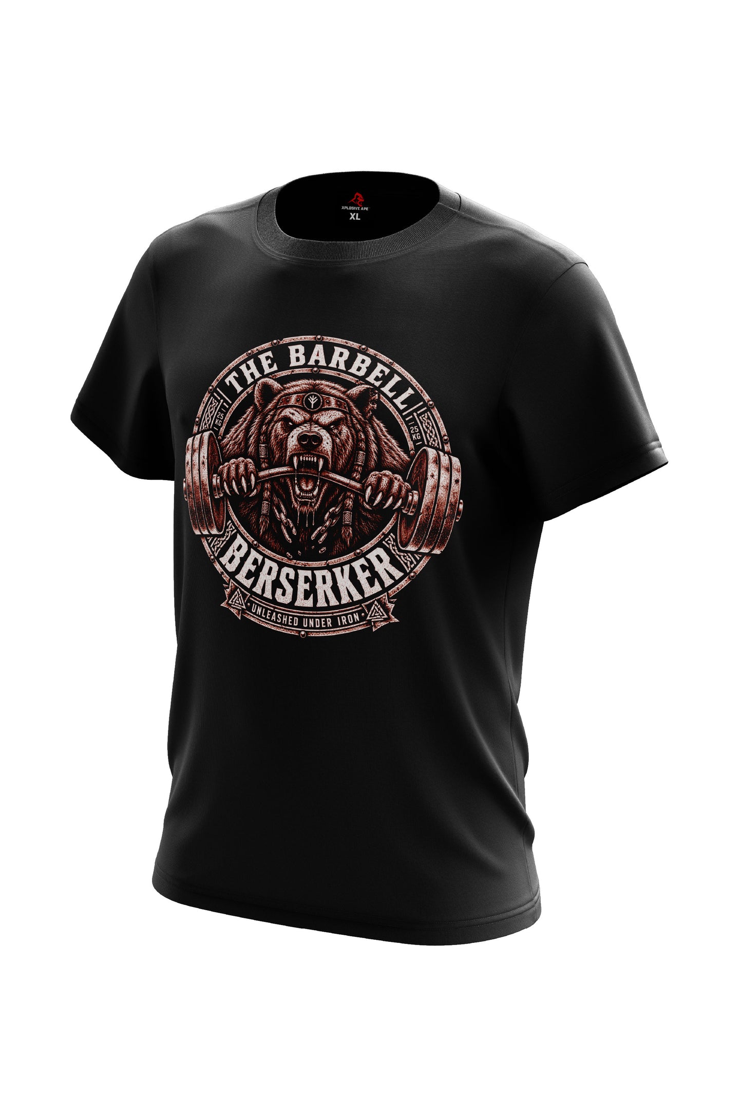 XAPE The Barbell Berserker Tee - Black