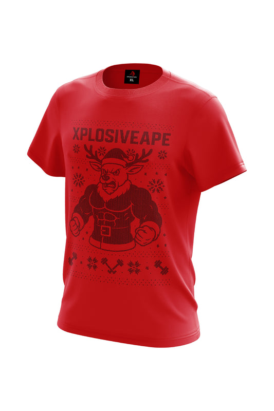 XAPE Reindeer Tee - Red