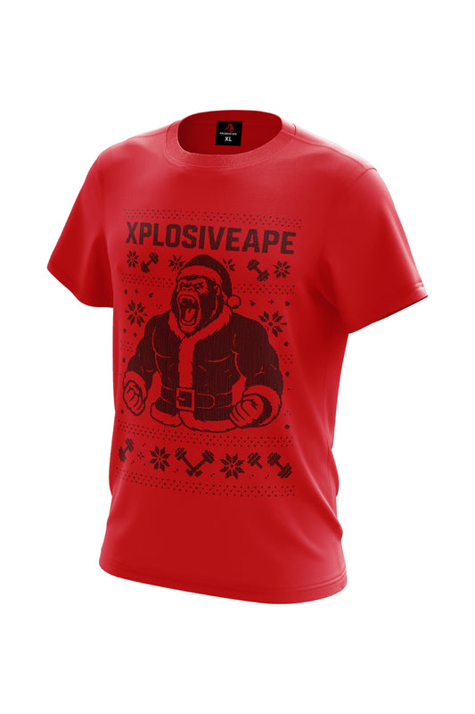 XAPE Xmas Ape Tee - Red