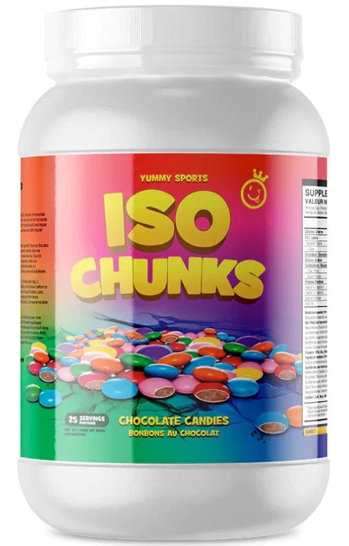 Yummy Sports ISO Chunk 25 Serv 800g Chocolate Candies