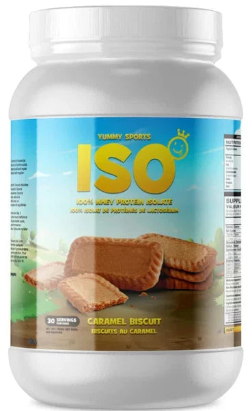 Yummy Sports ISO Tub 30 Serv 960g Speculos Biscuit