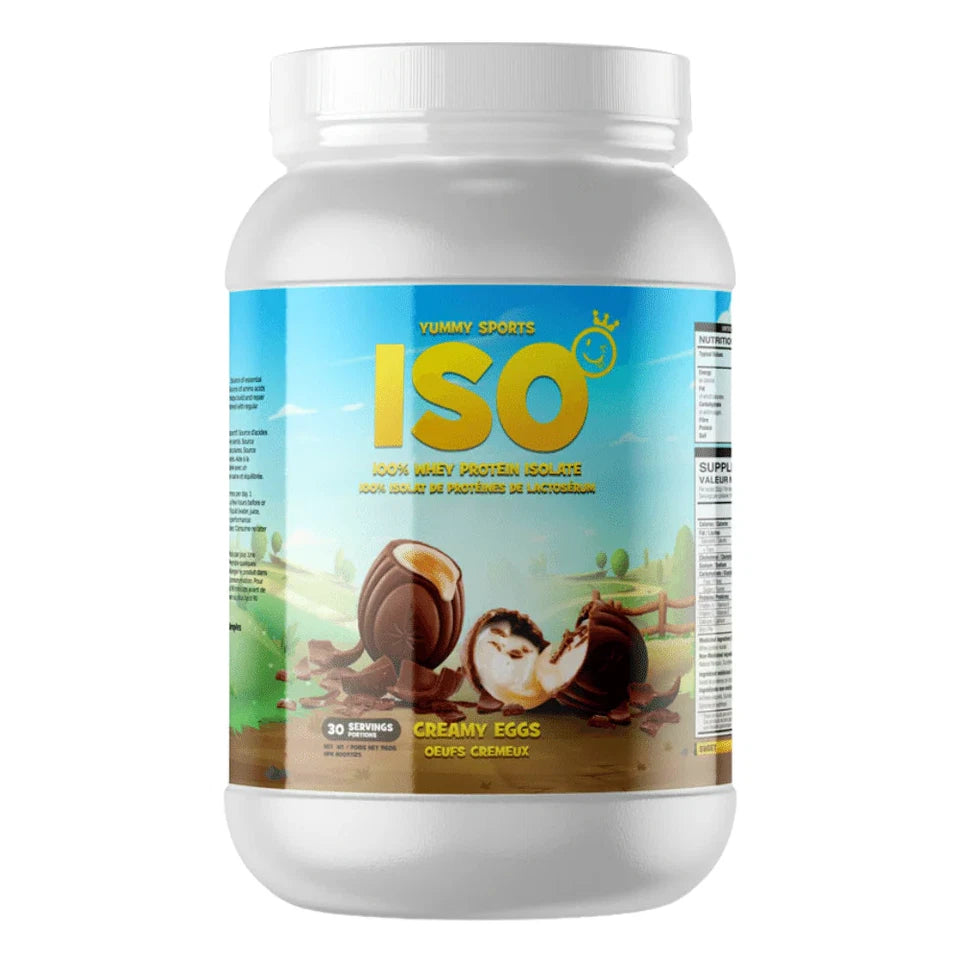 Yummy Sports ISO Tub 30 Serv 960g Creamy Eggs