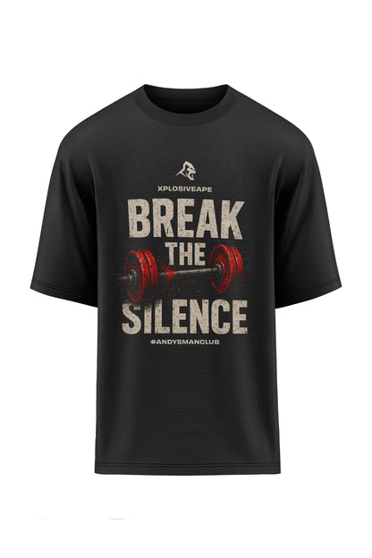 XAPE X AMC Break The Silence Oversized Tee - Black