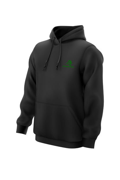 XAPE Division V3 String Hoodie - Black