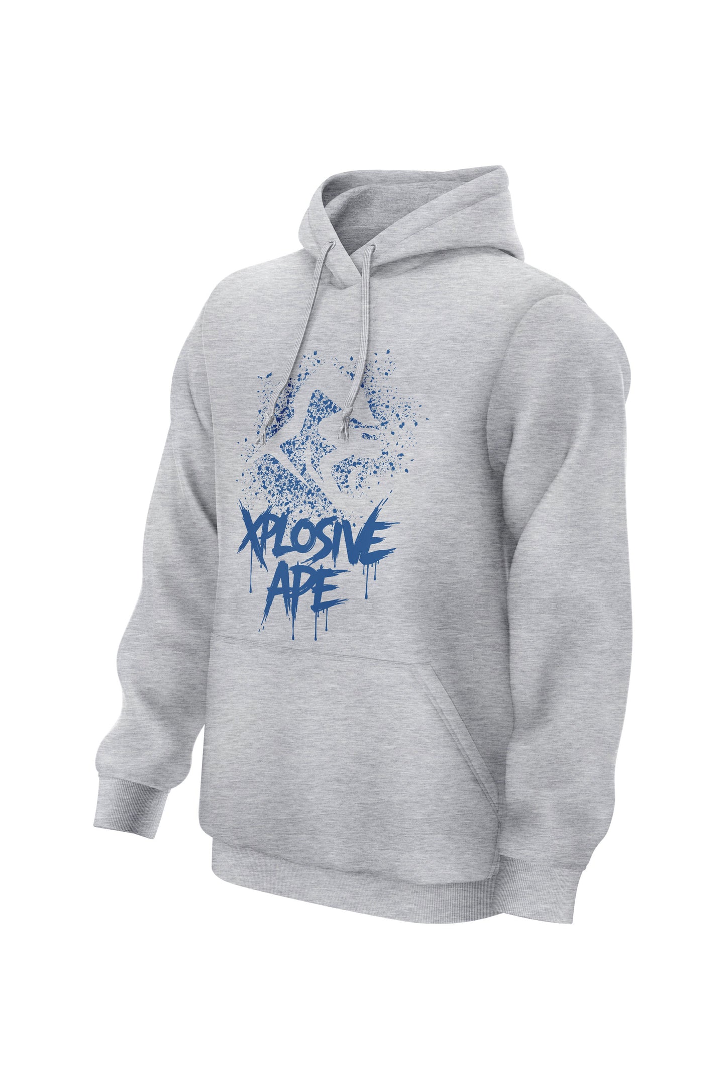 XAPE Primal Spray Hoodie - Sports Grey