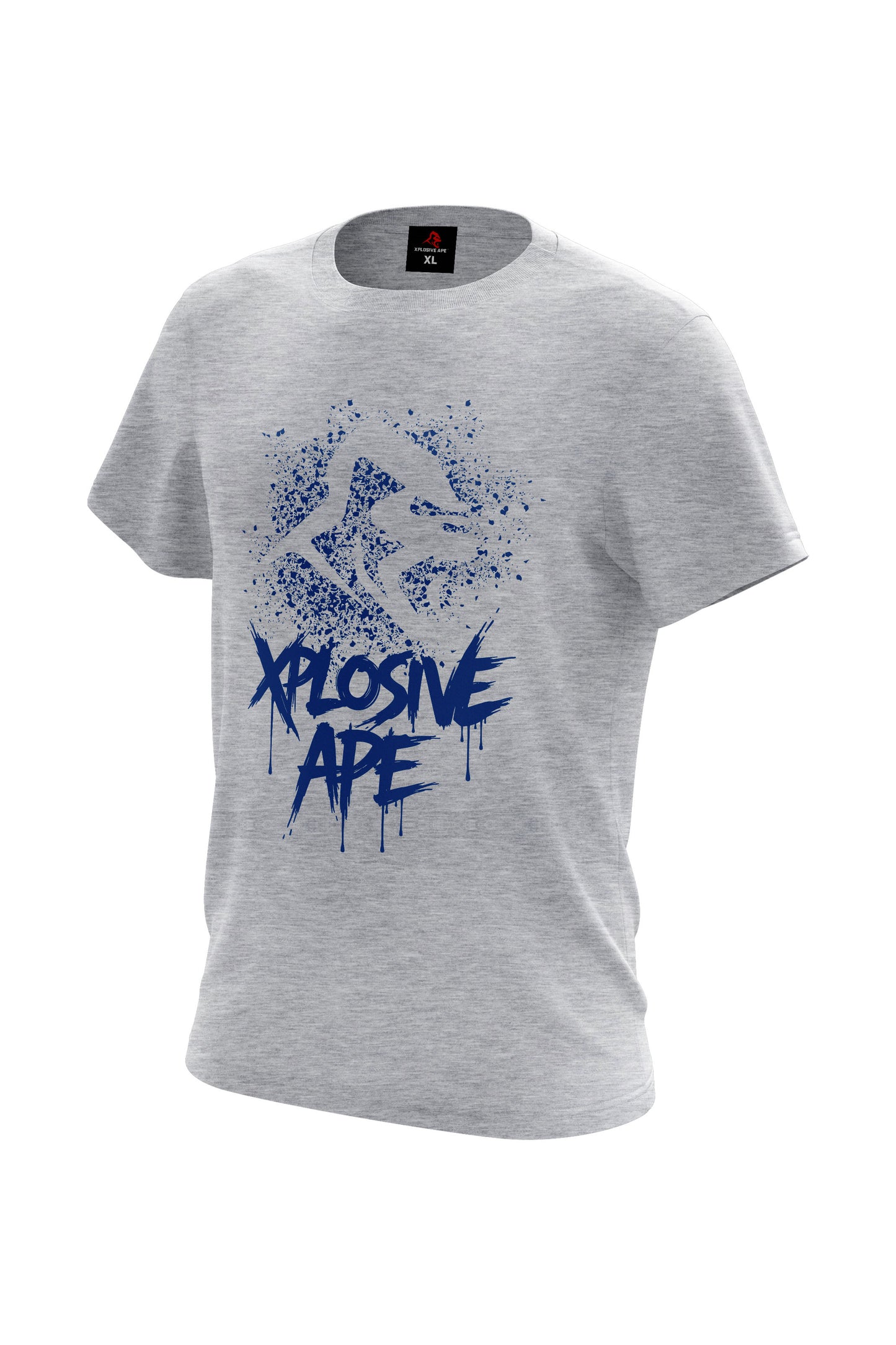 XAPE Primal Spray Tee - Sports Grey