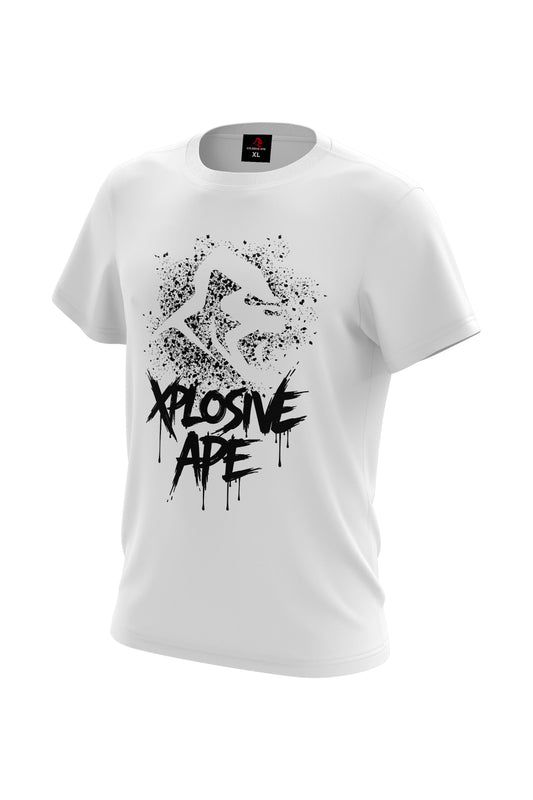 XAPE Primal Spray Tee - White