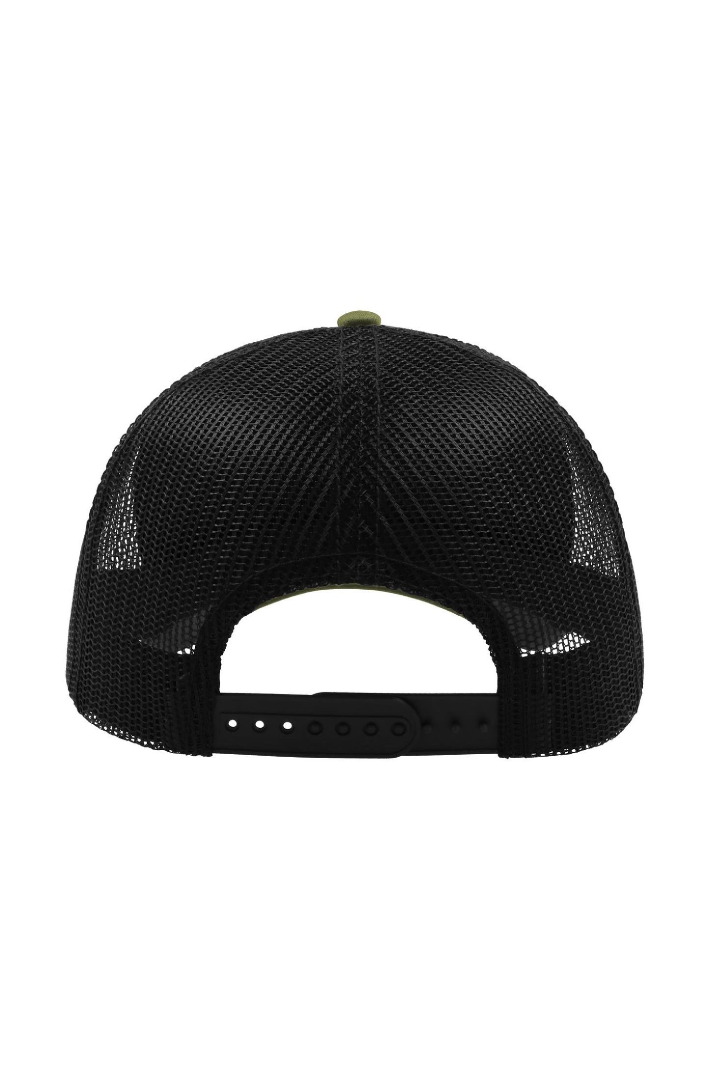 XAPE Classic Badge Logo Trucker Cap - Olive/Black