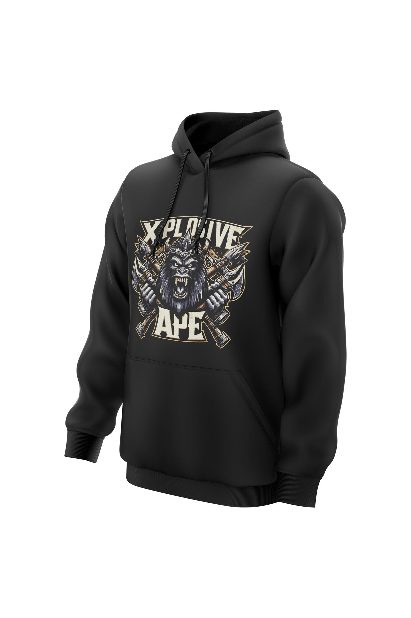 XAPE Battle Axe Hoodie - Black