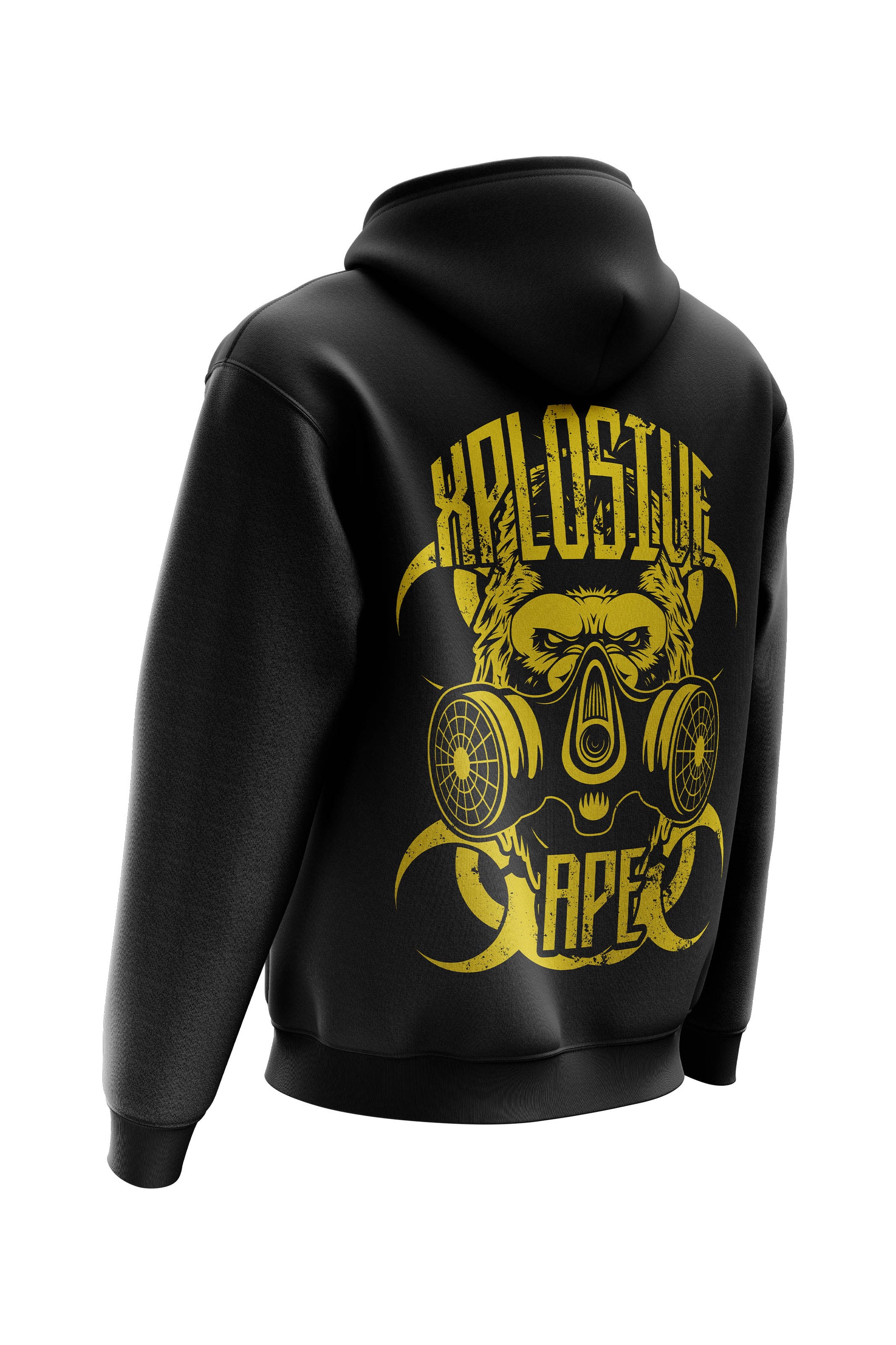 XAPE Biohazard Hoodie & Tee Combo - Black