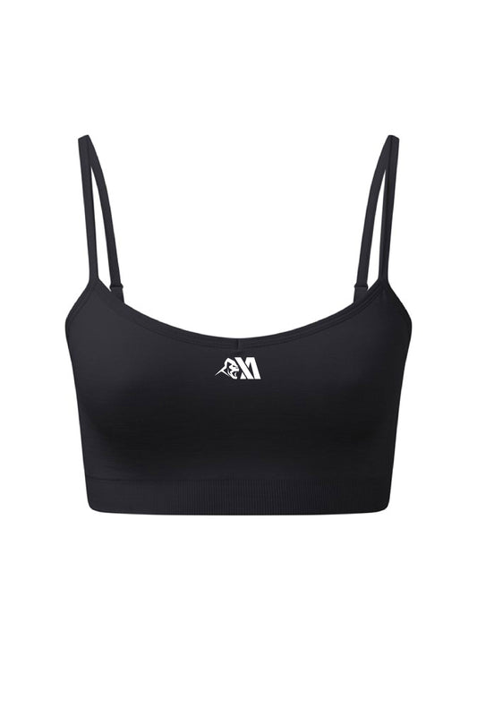 XA Women's Core Logo Seamless Sports Bra - Black