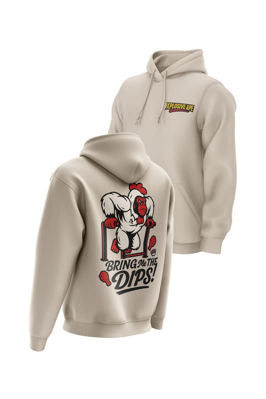 XAPE Bossman Dips String Hoodie - Sand