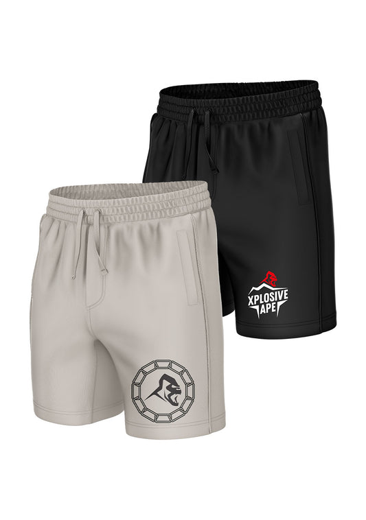 XAPE Chained Sand Shorts & Flash Black Shorts Bundle