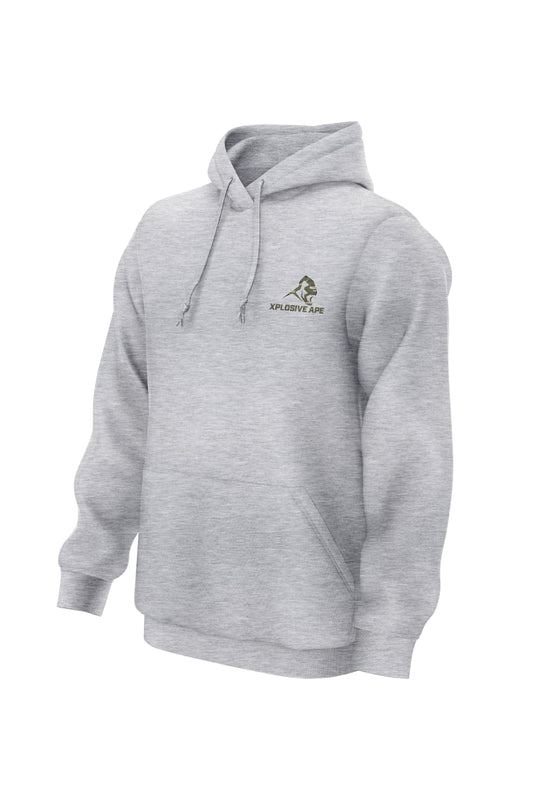 XAPE Essential Camo V2 String Hoodie - Sports Grey