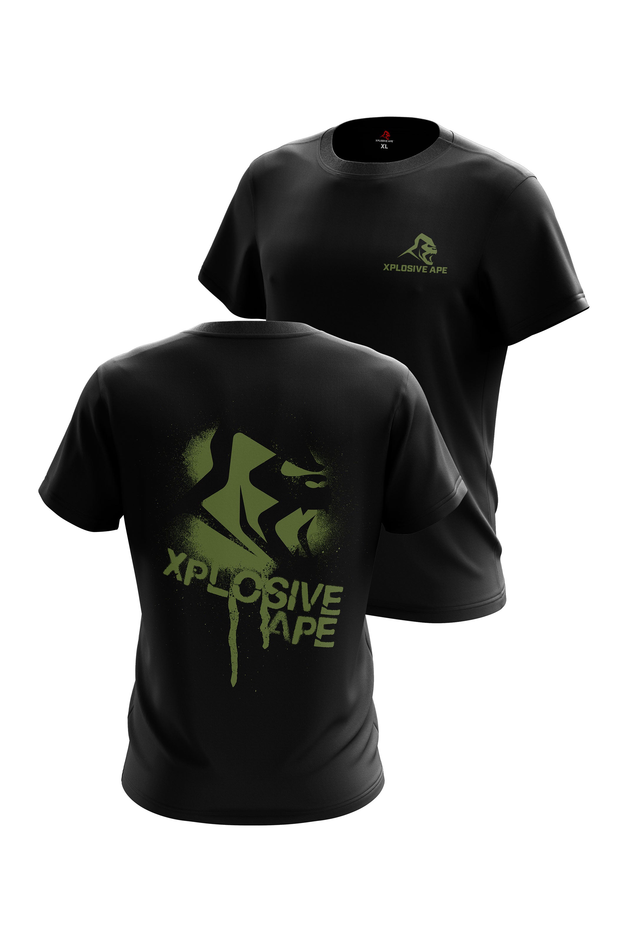 XAPE Canister V2 Tee - Black – Xplosive Ape