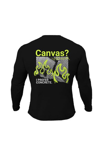 Untold Studios Canvas street art Sweatshirt - Black