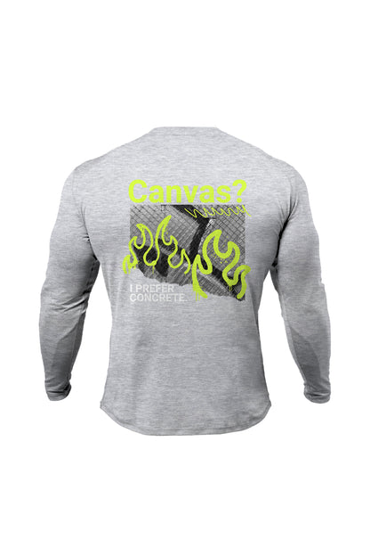 Untold Studios Canvas street art Sweatshirt - Grey