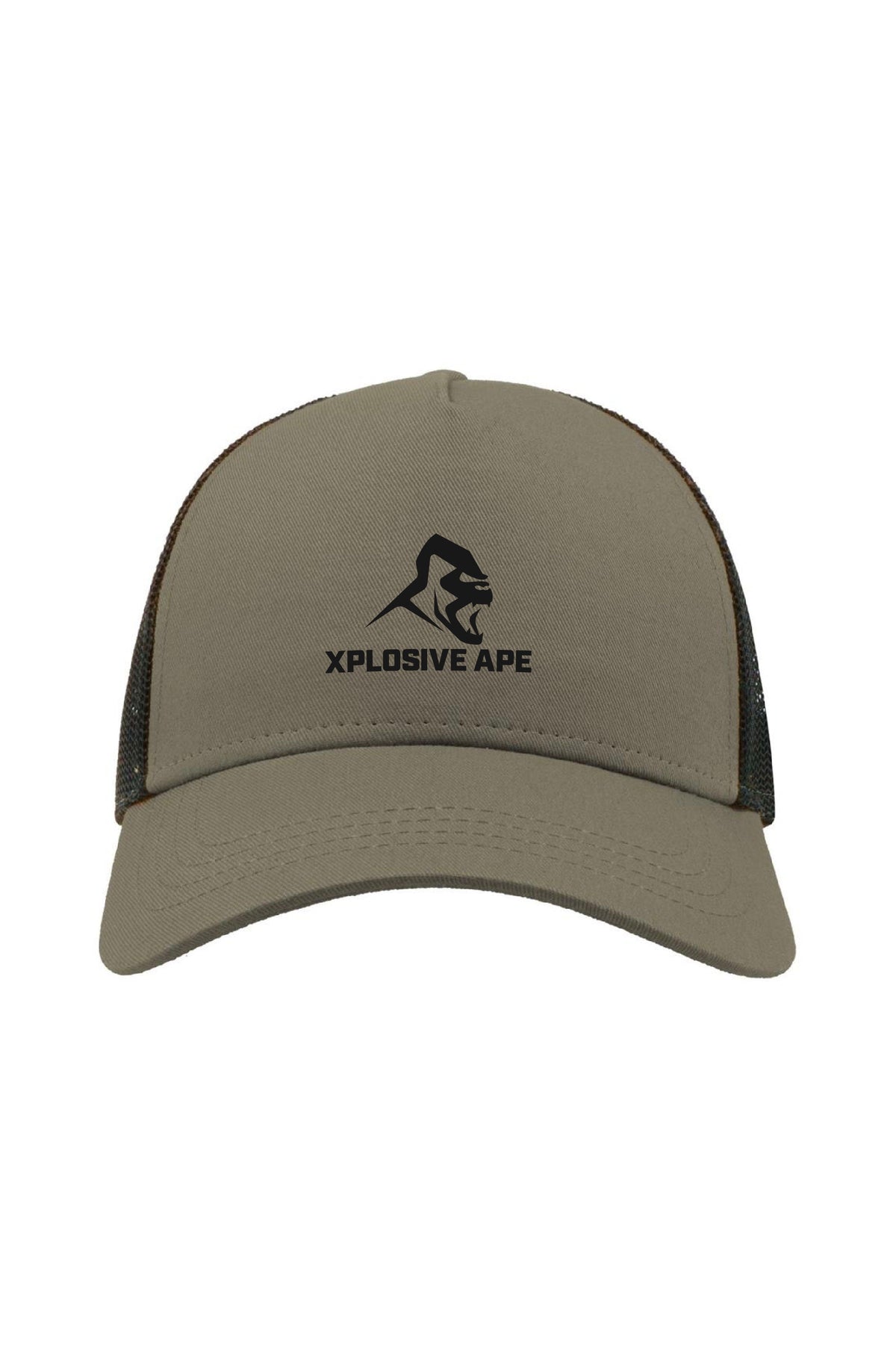 XAPE Prime Trucker Cap - Olive/Black