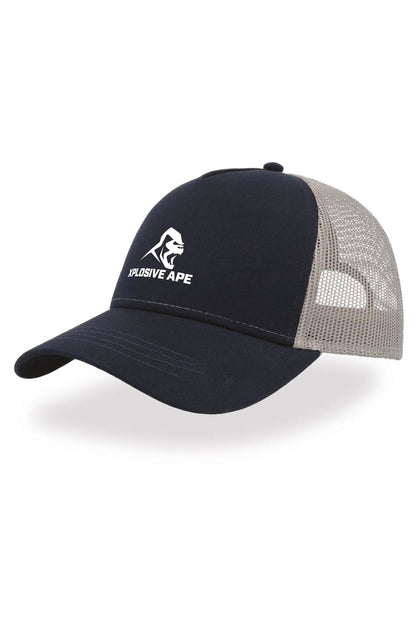 XAPE Prime Trucker Cap - Navy/Grey