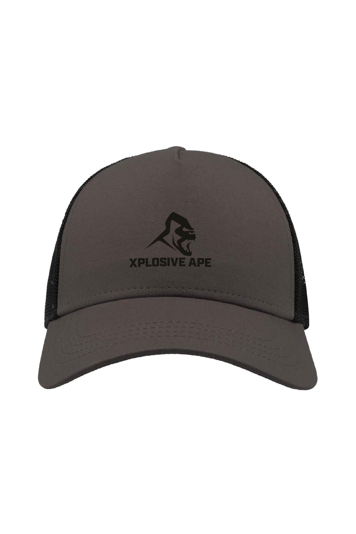 XAPE Prime Trucker Cap - Dk Grey/Black