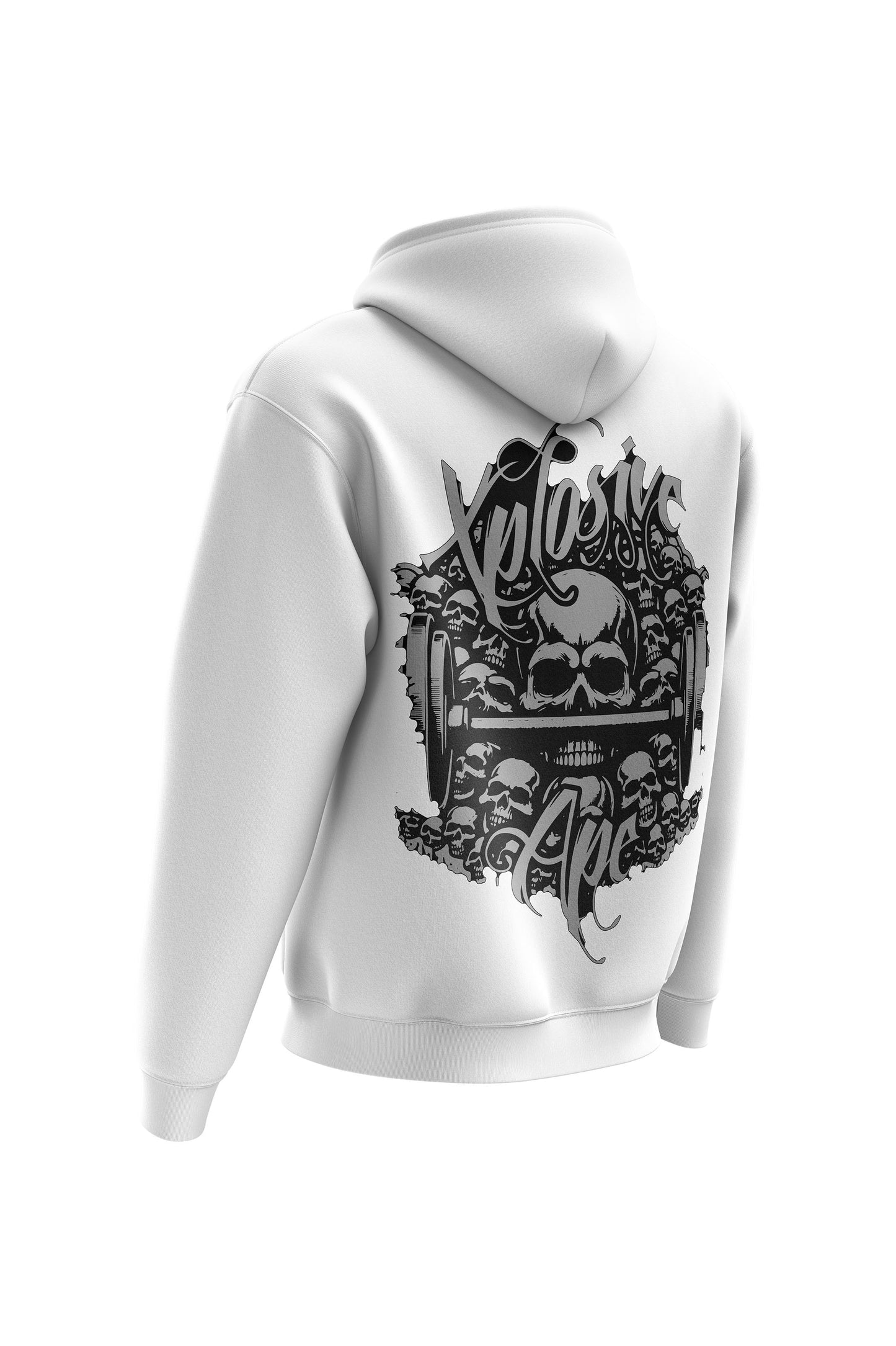 XAPE Catacombs Hoodie & Tee Combo - White