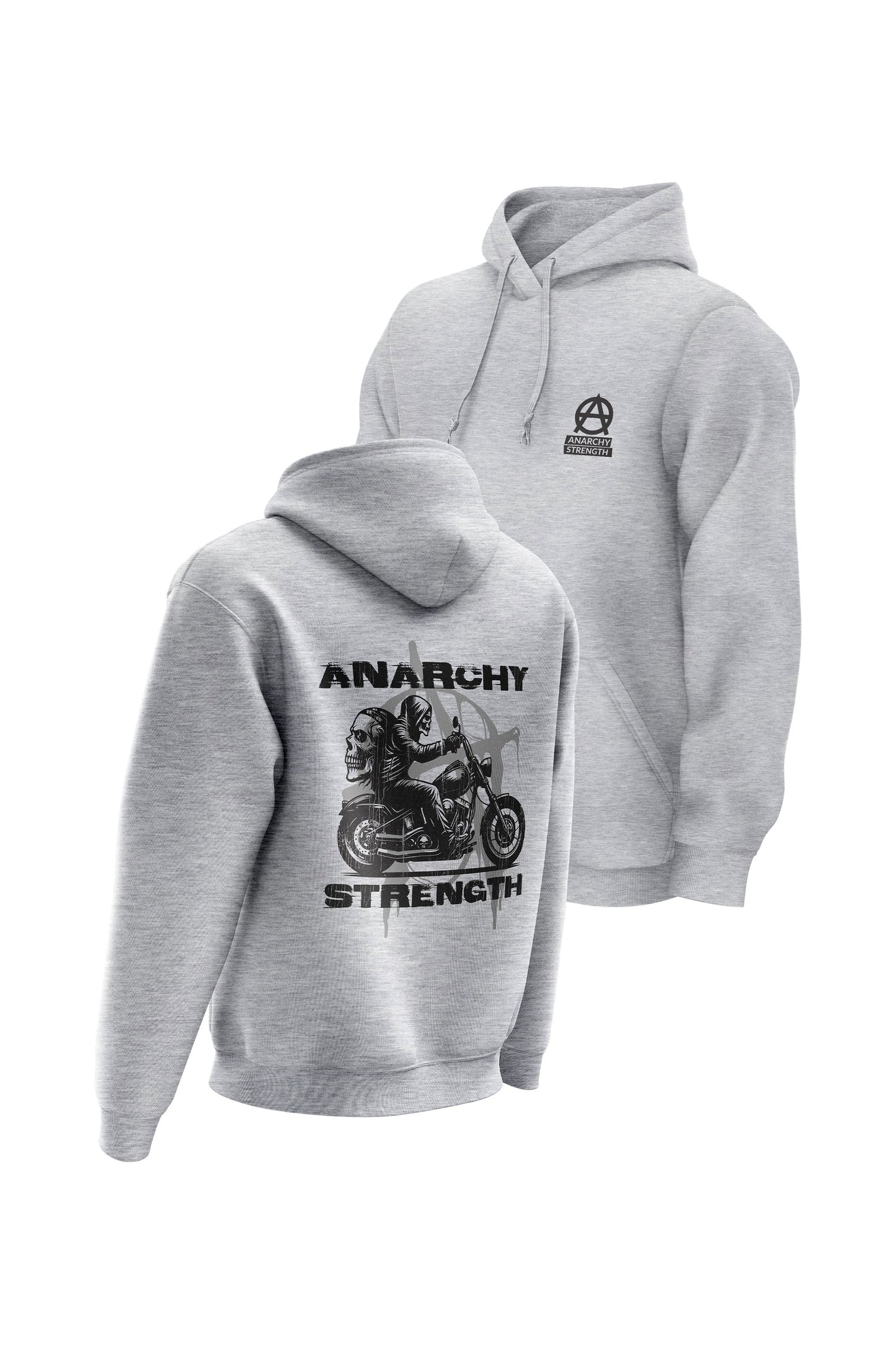 AS Chaos Cruiser Hoodie - Heather Grey