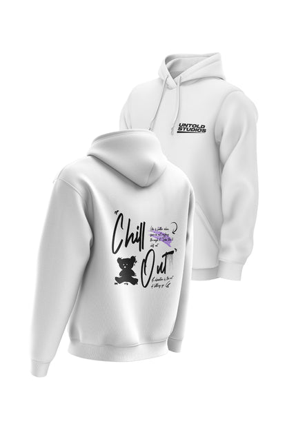 Untold Studios Chill Out Hoodie - White