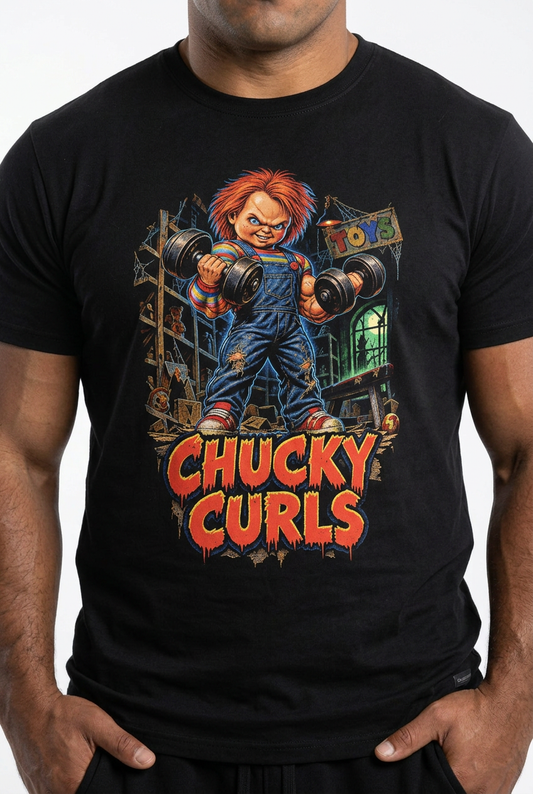 XAPE Chucky Curls Tee - Black
