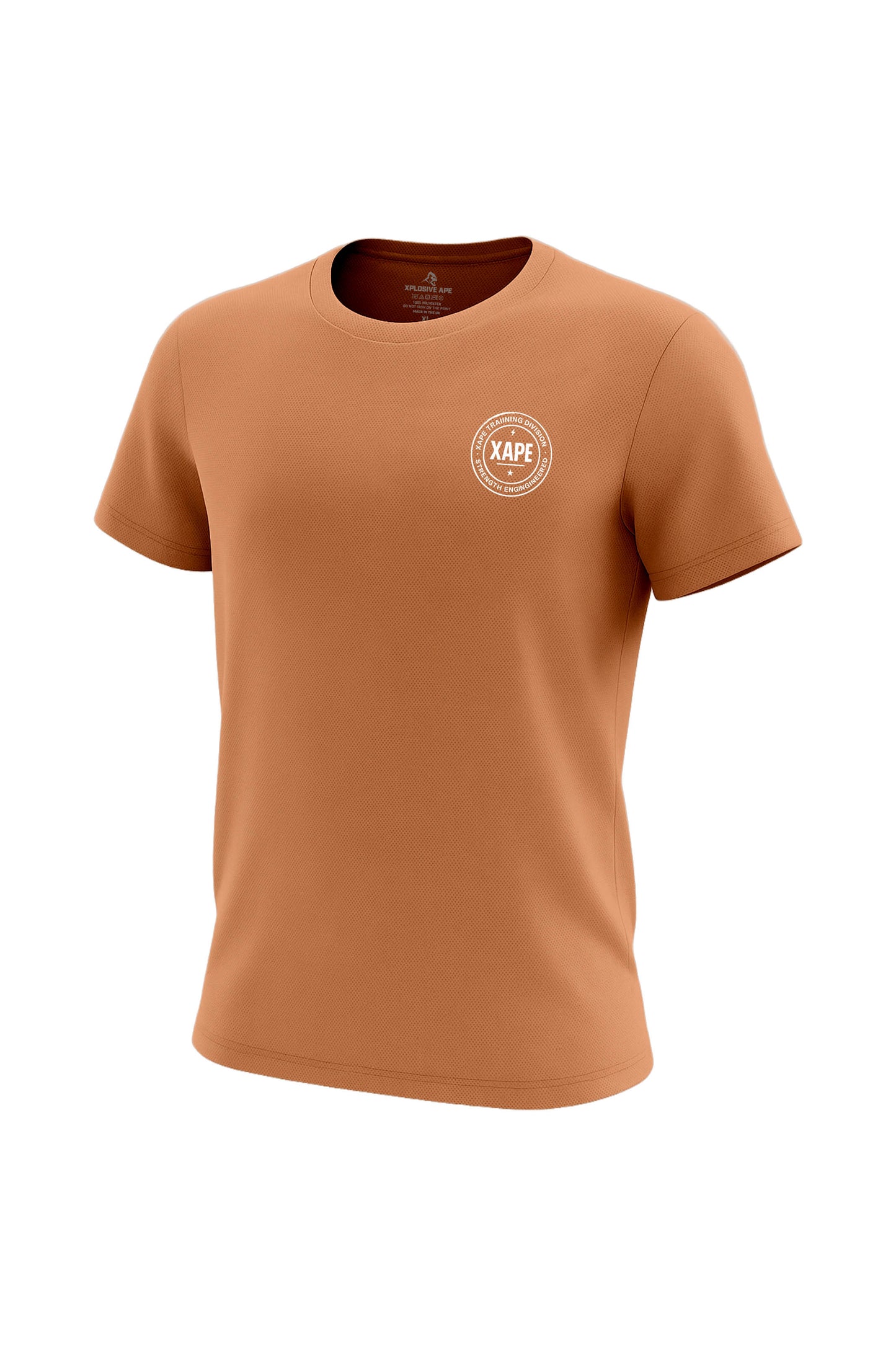 XAPE Classic Badge Logo X Tech Tee - Orange