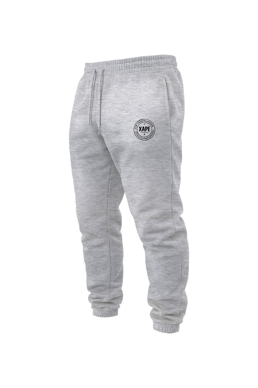 XAPE Classic Badge Logo V2 Joggers - Sports Grey