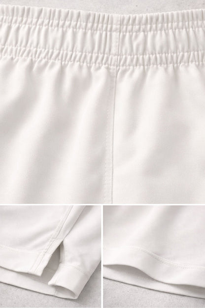 XAPE Classic Logo Performance Shorts - White