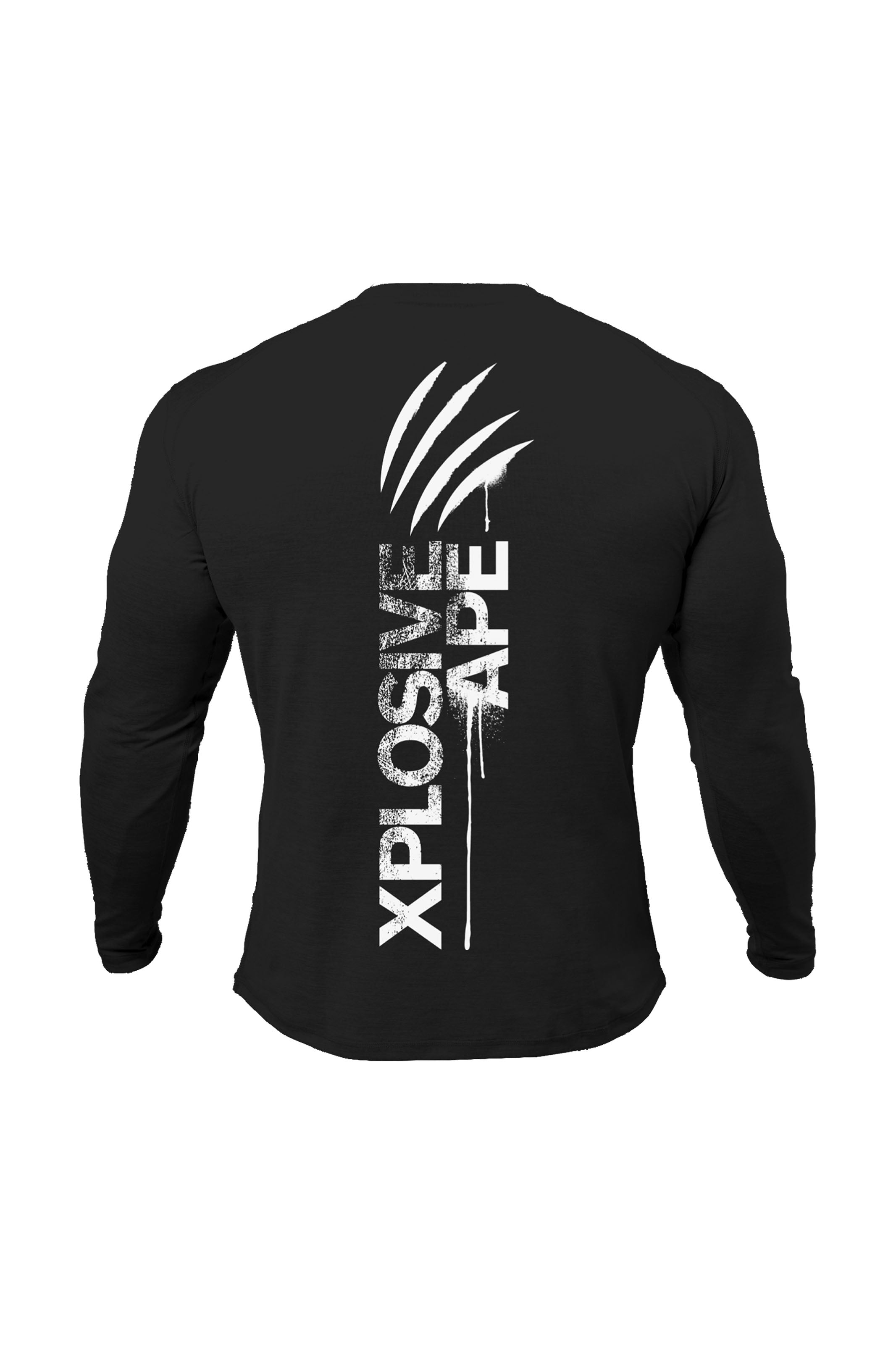 XAPE Claw Long Sleeve Tee - Black – Xplosive Ape