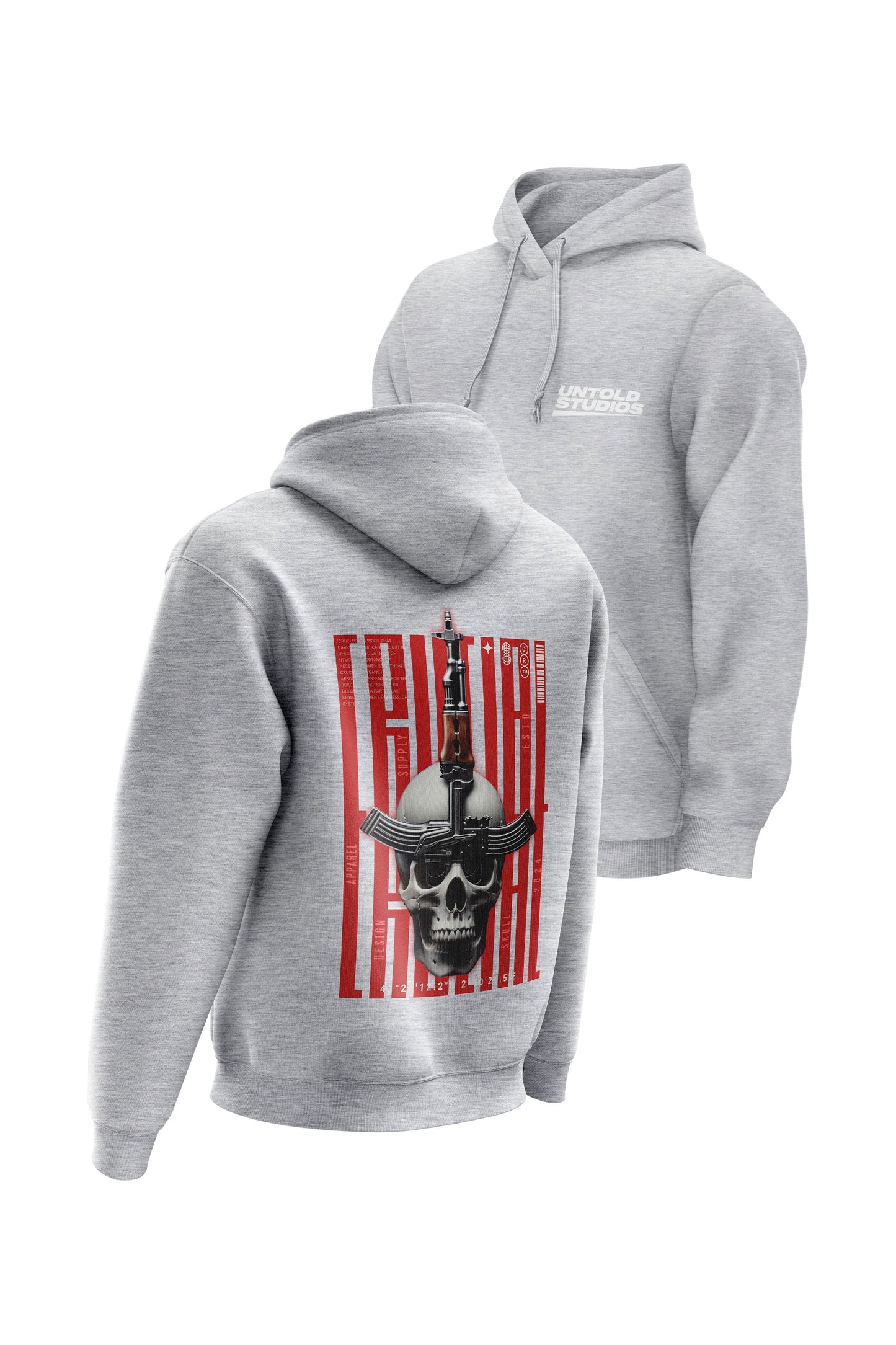 Untold Studios Crucial Weapon Hoodie - Grey