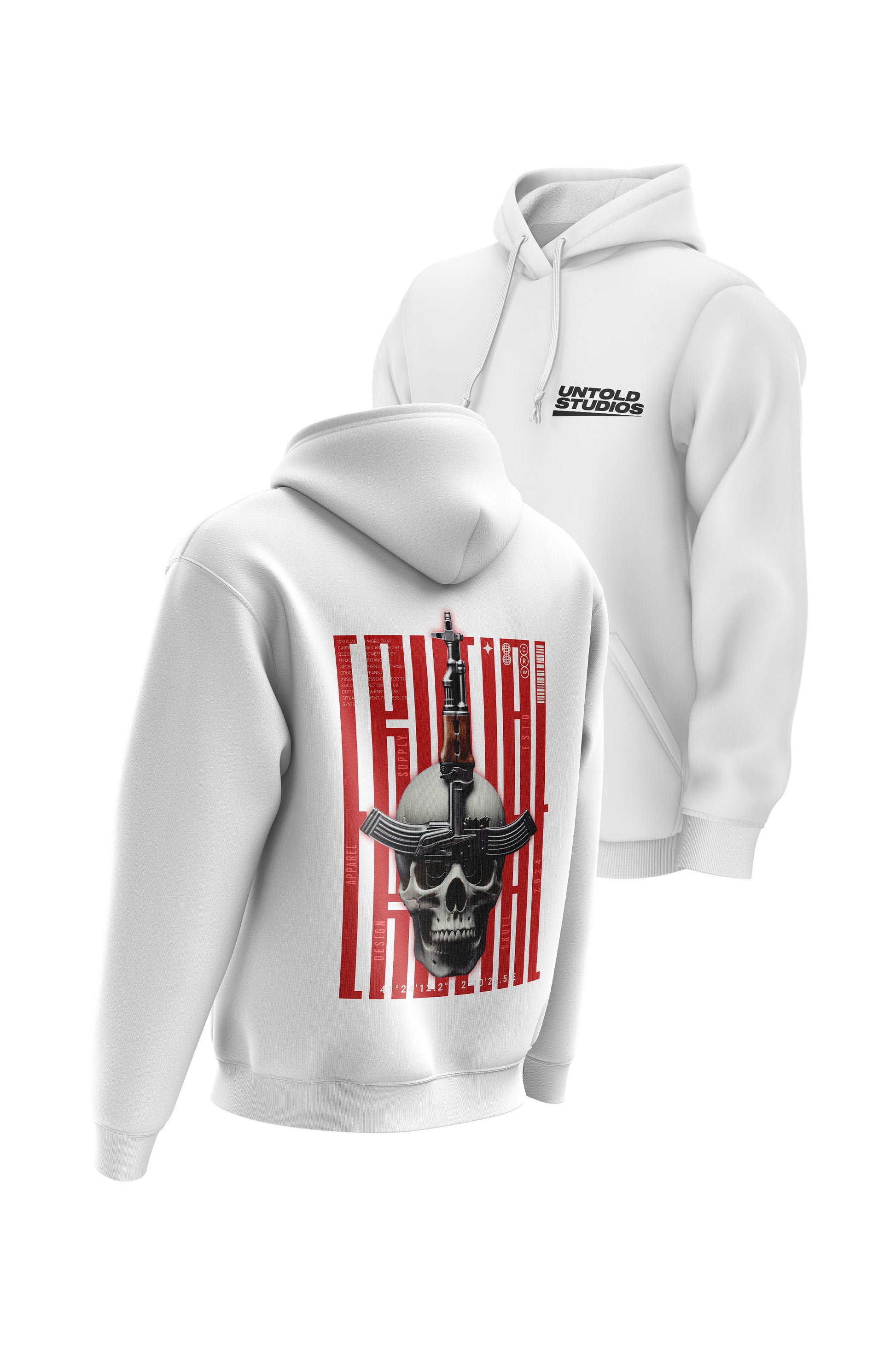 Untold Studios Crucial Weapon Hoodie - White