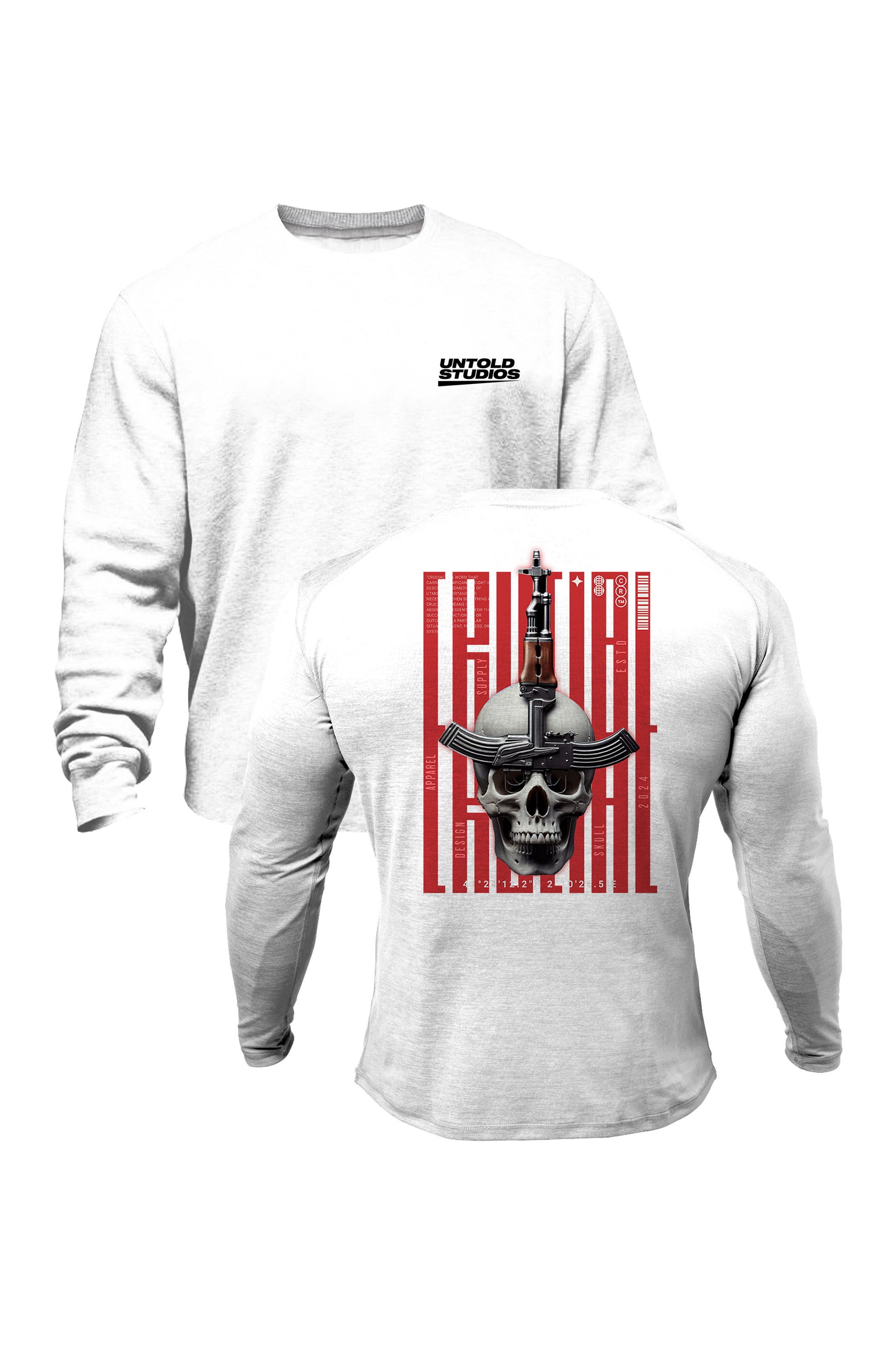 Untold Studios Crucial Weapon Sweatshirt - White