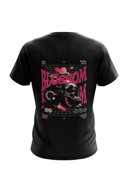 Untold Studios Darkness Blossom Tee - Black