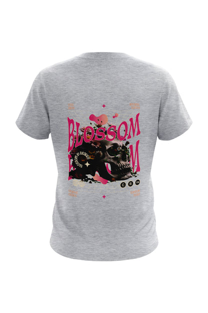 Untold Studios Darkness Blossom Tee - Grey