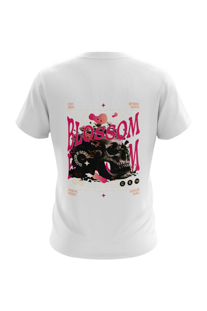 Untold Studios Darkness Blossom Tee - White