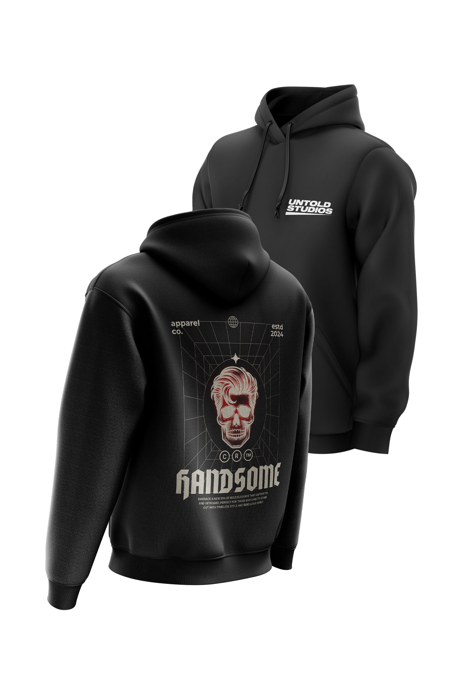 Untold Studios Deadly Handsome Hoodie - Black