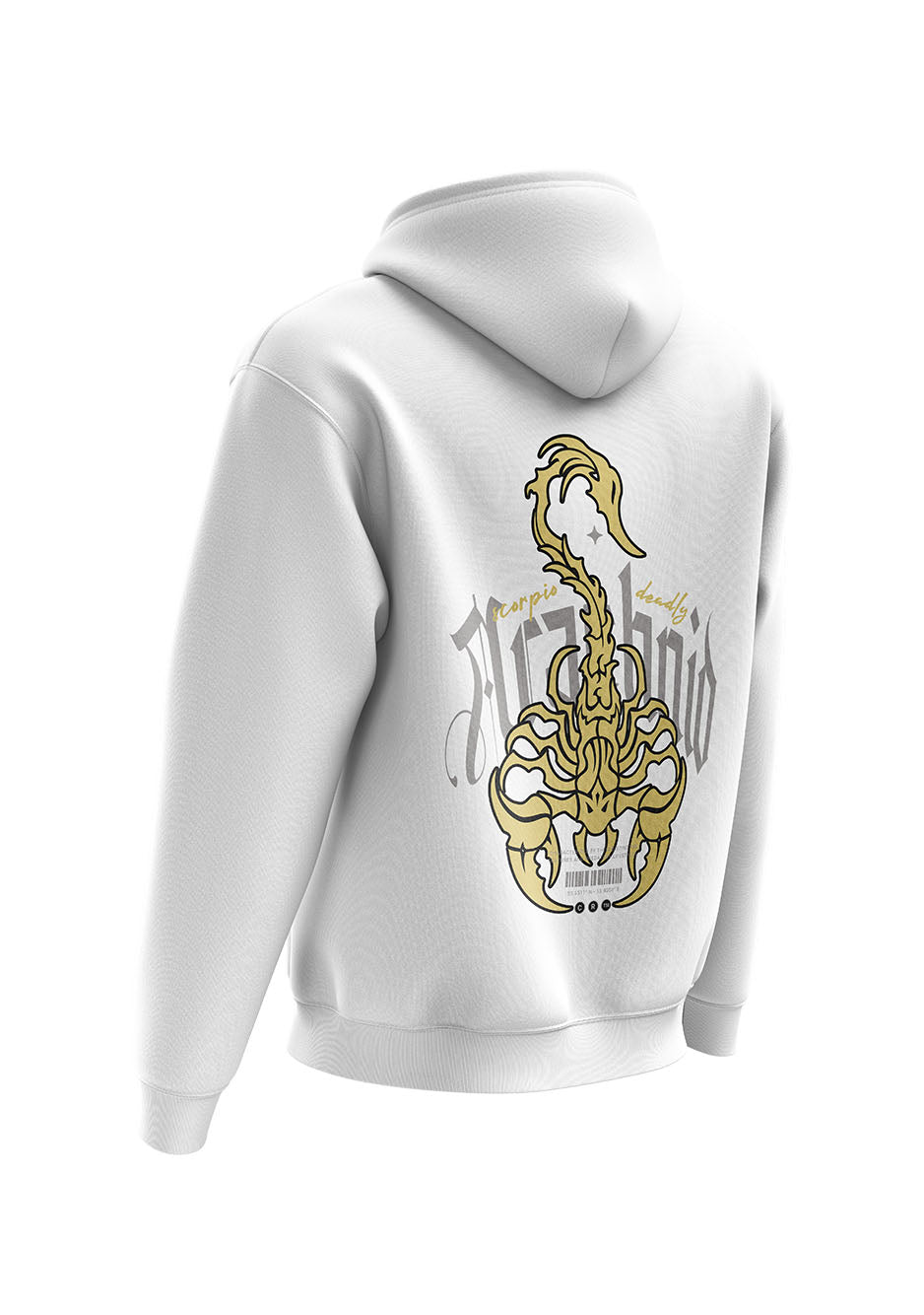 Untold Studios Deadly Scorpio Hoodie - White