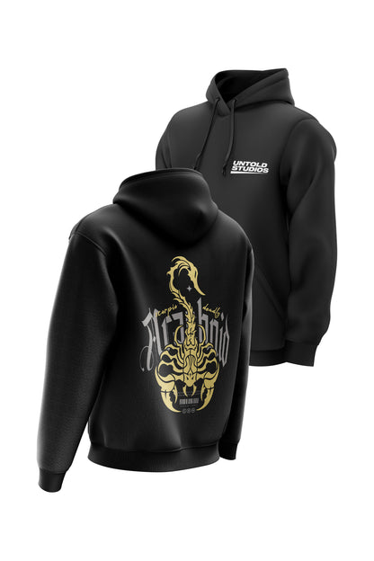 Untold Studios Deadly Scorpio Hoodie - Black